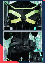 Load image into Gallery viewer, IN STOCK UWOWO Game Valorantt Viper Cosplay Costume with Face Mask Accessories Women Bodysuit Jumpsuit Halloween Costumes Suit
