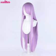 Load image into Gallery viewer, High Quality Anime 100Cm Long Staight Cosplay Wig Black White Red Pink Brown Gold Blue Blonde Purple Heat Resistant Hair Wigs

