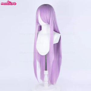 High Quality Anime 100Cm Long Staight Cosplay Wig Black White Red Pink Brown Gold Blue Blonde Purple Heat Resistant Hair Wigs