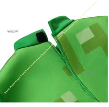 Load image into Gallery viewer, Cosplay Costumes Boys Children M I New Green E Clothes Gray Onesie Child St e Ve Game Character Performance Christmas Halloween
