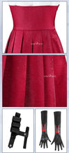 Load image into Gallery viewer, UWOWO Collab Series: Game Psylockeee Skin Cosplay Women Bodysuit Red Skin Costume Halloween Costume
