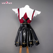 Load image into Gallery viewer, UWOWO Abyss Cosplay Needy Women Overdose Cosplay XS-3XL Black Leather Skirt Shirt Halloween Costumes Outfit Anime JK Uniform
