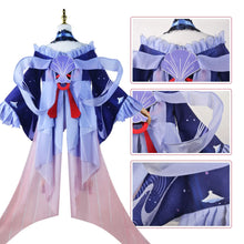 Load image into Gallery viewer, Genshin Impact Cosplay Sangonomiya Kokomi Game Cosplay Costumes Wig Shoes Hat Anime Suits Halloween Party Disfraz Mujer Women
