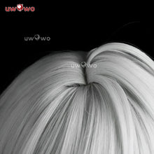 Load image into Gallery viewer, UWOWO Zani Wig Game Wuthering Waves WuWa Zani Cosplay Wig Middle Silver Hair
