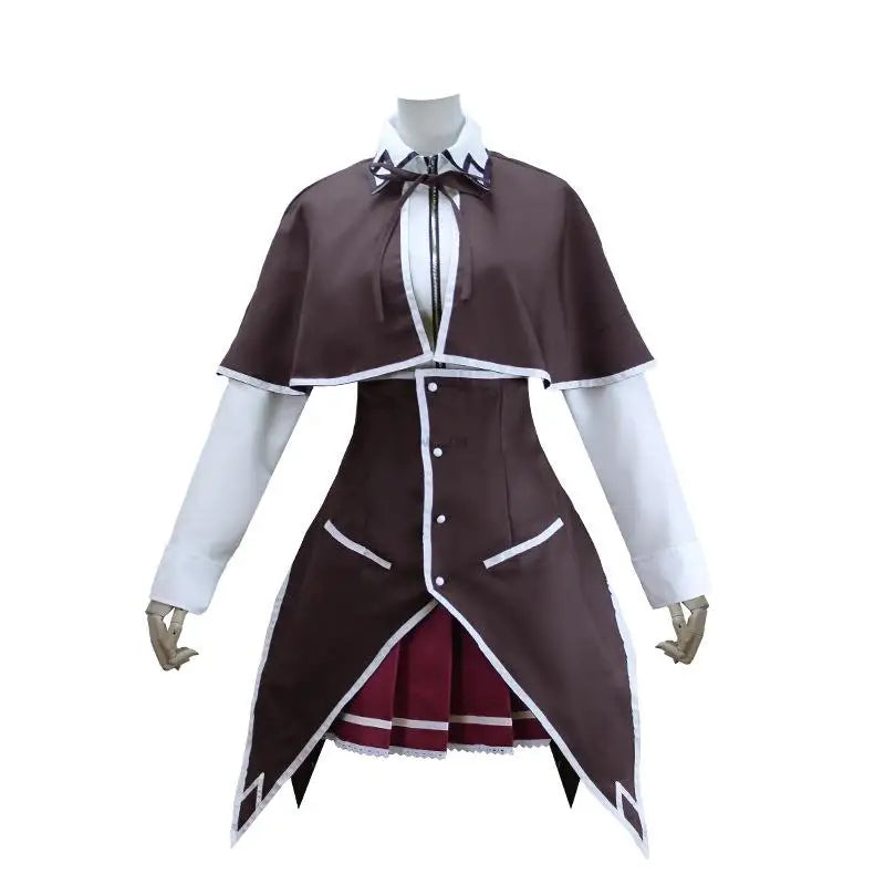 Anime High School D×D DxD Rias Gremory Cosplay Costume Wig Cloak Top Skirt Adult Sexy Woman Child Uniform Hallowen Suit