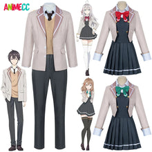 Load image into Gallery viewer, ANIMECC IN STOCK Alisa Suo Yuki Cosplay Costume Wig Anime  Alya Sometimes Hides Her Feelings in Russian School Uniform for Women
