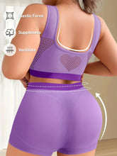 Load image into Gallery viewer, 1sET Women&#39;s lingerie set  Plus Size Bralette Seamless Bra Comfortable Breathable Sports Bra Stretch Fabric Boxers
