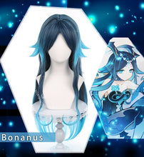 Load image into Gallery viewer, IN STOCK UWOWO Genshin Impact: Bonanus Hydro Yakshas Cosplay Wig Liyue Female Cosplay Bonanus wig
