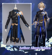 Load image into Gallery viewer, LAST BATCH UWOWO Aether Cosplay Exclusive Genshin Impact Cosplay Abyss Prince Aether Costume Traveler Aether&amp;Lumine Halloween
