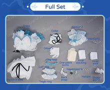 Load image into Gallery viewer, IN STOCK UWOWO Focalors Cosplay Genshin Impact Furina Focalors Mermaid Insipired Fairy Dress Cosplay Costume Carnival Halloween
