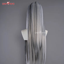 Load image into Gallery viewer, UWOWO Frankiee Stein 1 Cosplay Wig Black Silver 90CM Long Hair Heat Resistant Halloween Cosplay Outfit Wig
