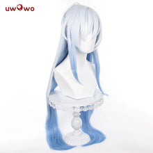 Load image into Gallery viewer, UWOWO Honkai Star Rail Jing Liu Cosplay Wig Belobog Wildfire Butterfly HSR Cosplay JingLiu Long Hair Halloween Wig
