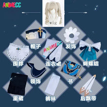 Load image into Gallery viewer, ANIMECC in Stock Genshin Impact Barbara Cosplay Costume Wig Anime Game Princess Dresses Lolita Maid Halloween Clothes for Women
