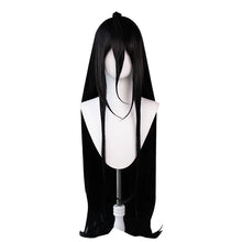 Load image into Gallery viewer, UWOWO Anime Overlord Albedo Cosplay Wig Cosplay Costume Wigs 120cm Deep Purple Black Long Hair Halloween Cosplay Wigs
