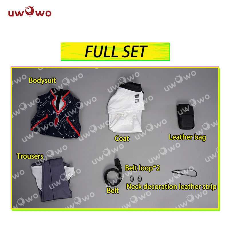 IN STOCK UWOWO Lucy Cosplay Costume Lucy Outfit Cosplay Anime Lucy Bodysuit with Coat Full Set Halloween Costumes Full Set
