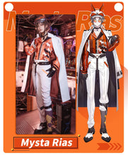 Load image into Gallery viewer, LAST BATCH UWOWO NIJISANJI Mysta Rias Cosplay Costume with Hat Vtuber S-XL Collab Series: Mysta Cosplay Foxx Outfit Halloween

