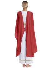 Load image into Gallery viewer, Womens Halloween Greek Roman Queen Cosplay Costumes Carnival Party Chiffon Cap Sleeve Ancient Toga Greece Fancy Dress Up Dress
