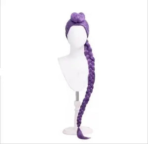 halloweenAnime KPop demon Cos hunters Superstar Mira Zoe high quality looks and cool party cosplay Roleplay wig
