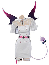 Load image into Gallery viewer, In Stock UWOWO Succubus Keqing Cosplay Costume with Wings Tail Nurse Little Devil Cosplay Genshin Impact Cosplay Fanart: Keqing
