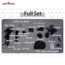Load image into Gallery viewer, LAST BATCH UWOWO Game Azurr Lanee IJN Owari Cosplay Costume Black Dress Halloween Costume With Headwear
