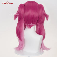 Load image into Gallery viewer, UWOWO Lupa Wig Game Wuthering Waves WuWa Lupa Cosplay Wig Long Hair Purple Pink Hair Halloween Wig
