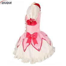 Load image into Gallery viewer, Kaname Madoka Cosplay Costume Wig Anime Puella Magi Madoka Magica Pink Ball Dress Halloween Party Uniform Outfit for Women Girl

