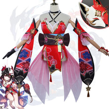 Load image into Gallery viewer, Sparkle Cosplay Honkai Star Rail Sparkle Cosplay Costume Wig Mask Dress Full Set Prop Hanabi Sparkle Halloween Outfit Uniform

