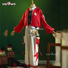 Load image into Gallery viewer, UWOWO Collab series: Game Identity V Prisoner Luca Balsa S Collab Cosplay Costume Red Jacket Halloween Costume
