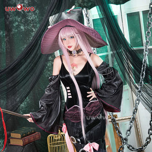 PRE-SALE UWOWO Megurinee Luka xRascal Collabb Witchh Gothic Halloween Cosplay Costume