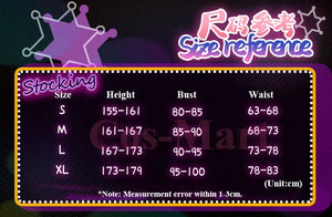 Cos-Mart Anime Panty & Stocking With Garterbelt Panty/Stocking Cosplay Costume Combat Dress Activity Party Role Play Clothing