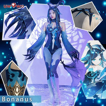 Load image into Gallery viewer, Only XL XXL - UWOWO Bonanus Cosplay Game Genshin Impact: Bonanus/Indarias Hydro Yakshas Cosplay Liyue Halloween Costumes
