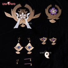 Load image into Gallery viewer, IN STOCK UWOWO Yae Miko Cosplay Costume Game Genshin Impact Cosplay Guuji Yae Figure Dress Party Outfit Yae Halloween Costumes
