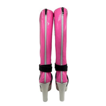 Load image into Gallery viewer, Anime Draculauraa Cosplay Boots Shoes Vampiree Spiderwebb Cape Berett Gothicc Dress Cosplay Shoes Boots
