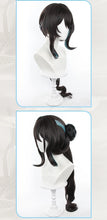 Load image into Gallery viewer, IN STOCK UWOWO Honkai Star Rail Ruan Mei RuanMei HSR Cosplay Wig Long Black Hair

