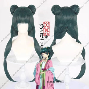 IN STOCK Maomao Cosplay Costume Wig Anime The Apothecary Diaries Pink Dress Halloween Party for Women