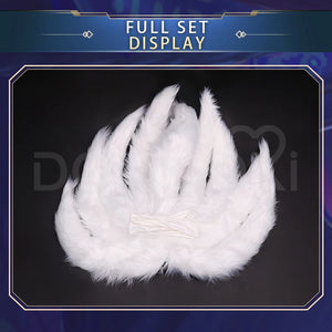 IN STOCK Ahrii Cosplay Costume Game Cosplay【Size XS-2XL】DokiDoki-R Cosplay Costume Ahrii Tails Shoes Plus Size Ahrii Cosplay