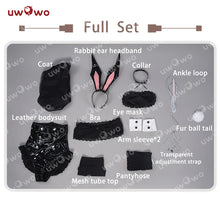 Load image into Gallery viewer, IN STOCK UWOWO Nierr: Automataa 2B Bunny Suit Cosplay YoRHaa No. 2 Type B Cosplay Coat with Bodysuit Halloween Costumes Costume
