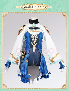 Genshin Impact Sucrose Cosplay Costume Adult Carnival Uniform  Anime Halloween Party Costumes Masquerade Women Game