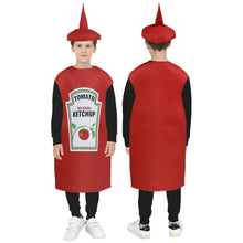 Load image into Gallery viewer, Cosplay French Fries Costumes for Kids Cos Snack Ketchup Tomato Paste Chocolates Butter Sauce Mustard Clothing Halloween Cos # 1
