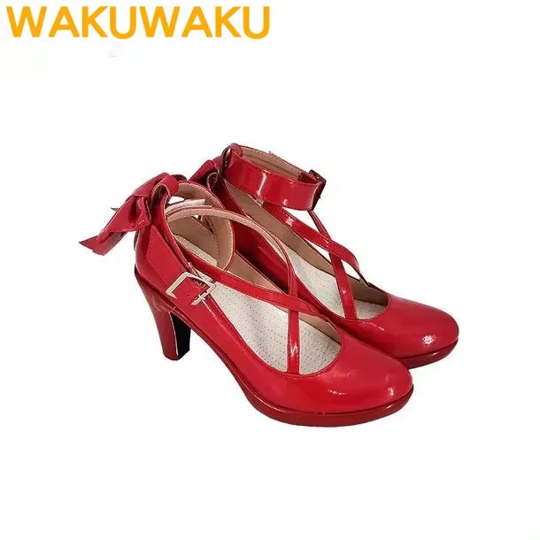 IN STOCK Kaname Madoka Cosplay Anime Puella Magi Madoka Magica 【S-XXL】 WakuWaku-SR Women Cute Costume Madoka Cosplay Plus Size