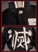 Load image into Gallery viewer, LAST BATCH UWOWO Zenitsuu Cosplay Costume New Design Haori Coat Uniform Shirt Pants Belt Halloween Costumes
