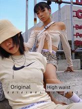 Load image into Gallery viewer, Original High Waist Wide Brim Letter Belt Solid Color Cotton Comfortable Antibacterial Sports Sexy Hiphop Women&#39;s Underwear
