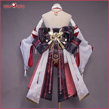Load image into Gallery viewer, IN STOCK UWOWO Yae Miko Cosplay Costume Game Genshin Impact Cosplay Guuji Yae Figure Dress Party Outfit Yae Halloween Costumes
