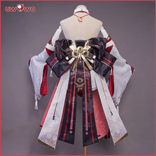 Load image into Gallery viewer, In Stock UWOWO Yae Miko Cosplay Costume Game Genshin Impact Cosplay Guuji Yae Figure Dress Party Outfit Yae Halloween Costumes
