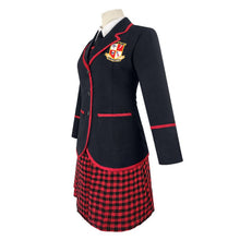 Load image into Gallery viewer, TV The Umbrella Academy Cosplay Costume Vanya Women&#39;s College Uniform Set Halloween Carnival Party Costumes - CosCouture
