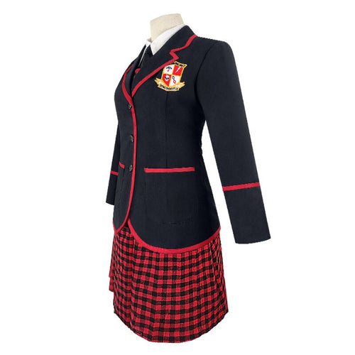 TV The Umbrella Academy Cosplay Costume Vanya Women's College Uniform Set Halloween Carnival Party Costumes - CosCouture