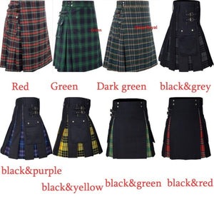 Mens Scottish Traditional Highland CHrCHn Kilt