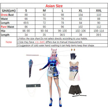 Load image into Gallery viewer, ROLECOS Game LOL KDA Cosplay Costume Ahri Cosplay Costume Women Sexy KDA All Out Ahri Comtume Halloween Dress Shorts Full Set - CosCouture
