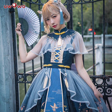 Load image into Gallery viewer, Lolita Original Dress Design Misty Garden Chinoiserie Cosplay Costume - CosCouture
