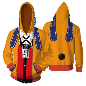 Costumes Kakegurui Compulsive Gambler Jabami Yumeko Cosplay Hoodies Yomoduki Runa Coats Adult Unisex Hooded Zipper Sweater - CosCouture